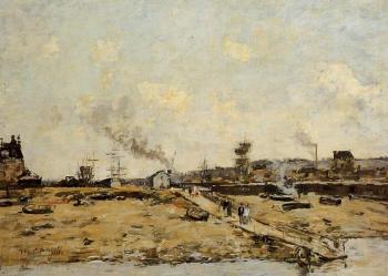 尤金 佈丹 Trouville, the Ferry to Deauville 尤金 佈丹 Trouville, the Ferry to Deauville